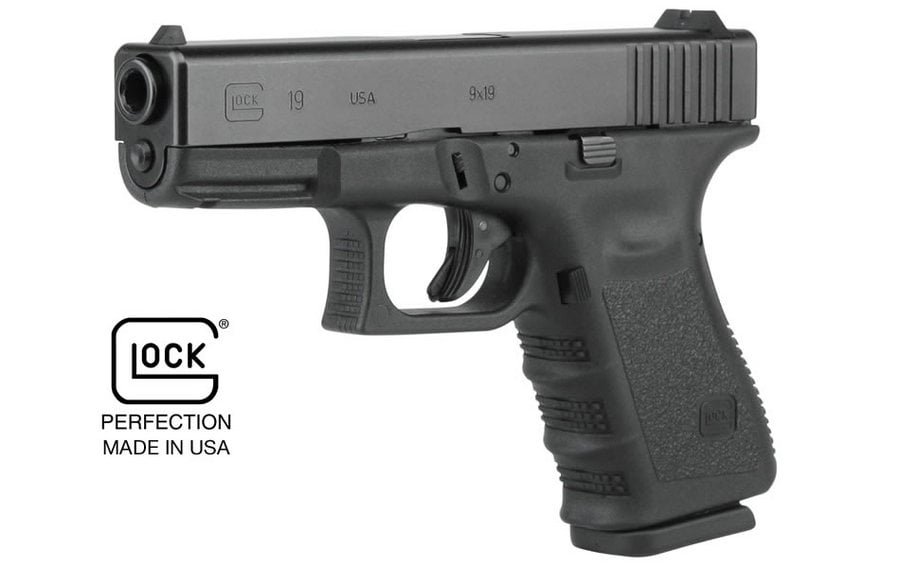 69566-default-l Glock 19 Gen3 9mm 15-Round Pistol (Made in USA)