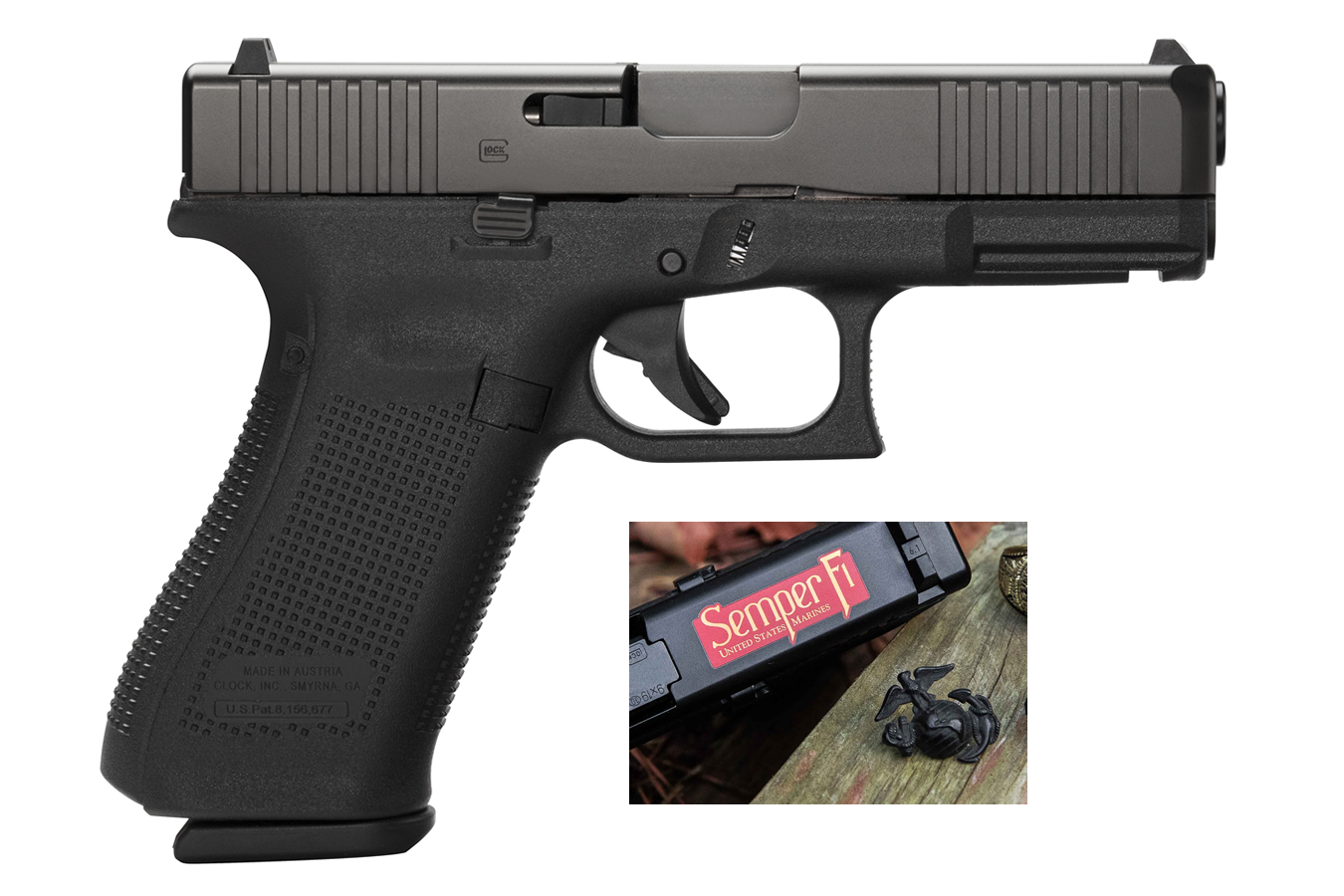 78009-default-l Glock 45 9mm Semper Fi Special Edition Pistol (1 of 1000)
