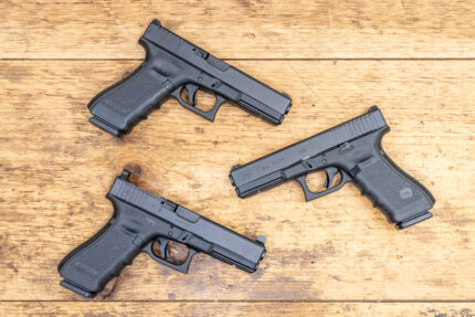 Glock 17 Gen4 MOS 9mm Police Trade-in Pistol (Good Condition)