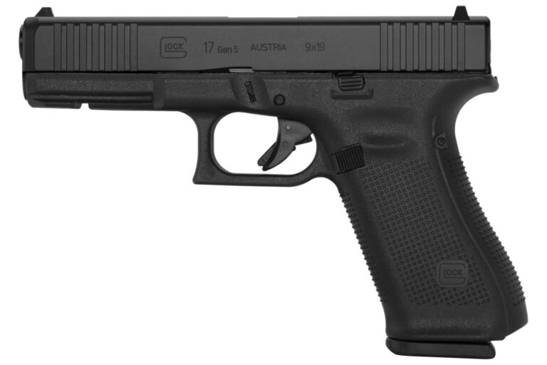 Glock 17 Gen5 9mm Full-Size Pistol with Front Serrations (10-Round Model)