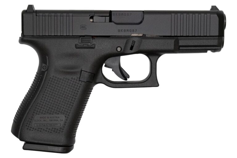 Glock 23 MOS Gen5 40 S&W Pistol with Front Serrations