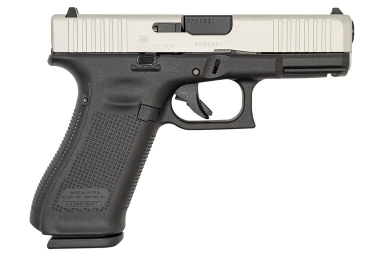 Glock 45 9mm 17-Round Pistol with Aluminum Cerakote Slide