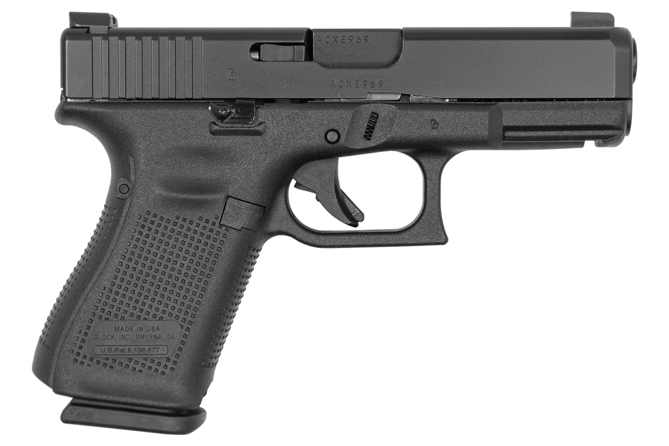 88238-default-l Glock 19M 9mm 15-Round Pistol with Ameriglo Bold Sights and Extended Slide Lock (Made