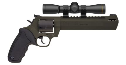 Taurus Raging Hunter 44 Magnum OD Green Revolver with Leupold FX-II 4x28 Handgun Scope