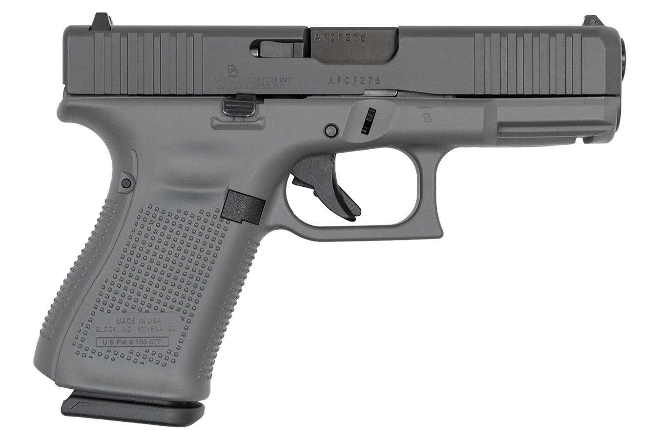 89180-default-l Glock 19 Gen5 9mm 15-Round Pistol with Concrete Cerakote Finish