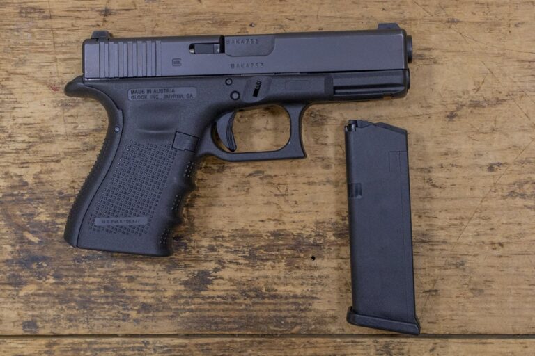 Glock 23 Gen4 40 S&W Police Trade-In Pistol with Night Sights