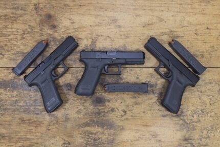 Glock 17 Gen5 9mm Police Trade-in Pistols with Night Sights