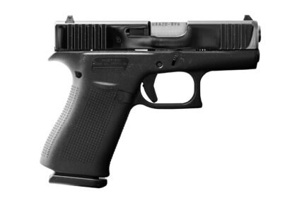 Glock G43X Deluxe 9mm Limited Edition Pistol with Polished Black Slide