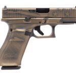 Glock 45 MOS 9mm Semi-Auto Pistol with Battle Worn Flag Cerakote Finish