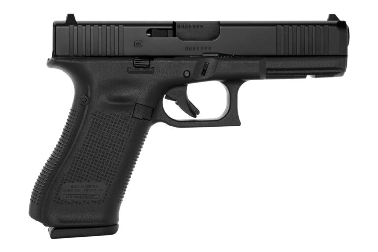 Glock 17 Gen5 9mm Semi-Auto Pistol with Front Serrations