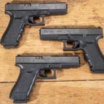 Glock 22 Gen4 40 S&W Police Trade-in Pistols with Night Sights (Fair Condition)