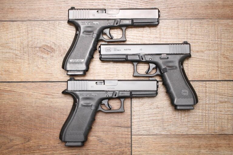 Glock 22 Gen4 40 S&W Police Trade-in Pistol with Night Sights (Good Condition)