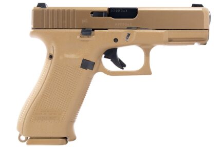Glock 19X 9mm Full-Size FDE Pistol with Three Magazines