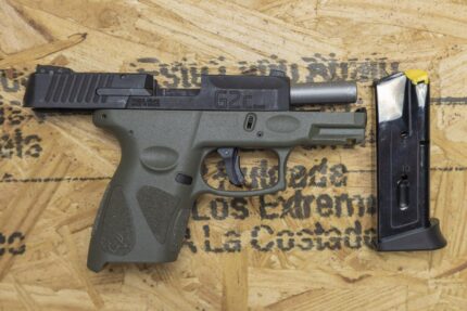 Taurus G2c 9mm Police Trade-In Pistol with Green Frame