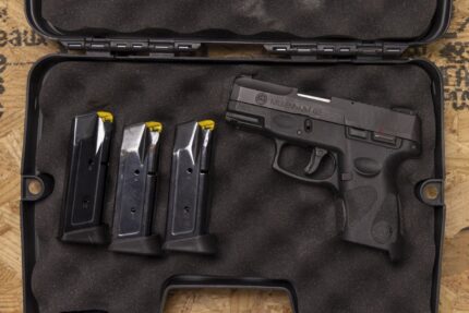 Taurus Millenium PT111 G2 9mm Police Trade-In Pistol with Three Magazines and Gun Case