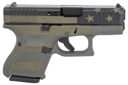 Glock 27 Gen5 40 S&W Subcompact Pistol with Operator Flag Cerakote Finish