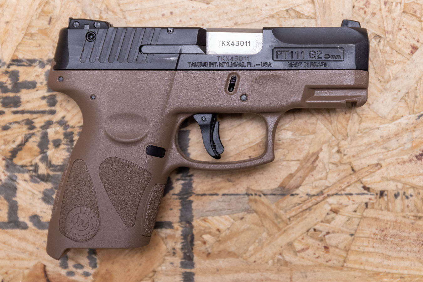 111193-default-l Taurus PT111 G2 Millennium 9mm Police Trade-In Pistol (Mag Not Included).