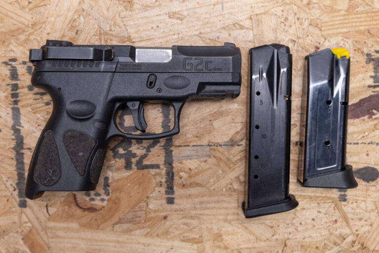 Taurus G2C 9mm Police Trade-In Pistol with Extra Mag and Belt Clip