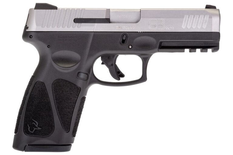 Taurus G3 9mm Striker-Fired Pistol with Matte Stainless Slide