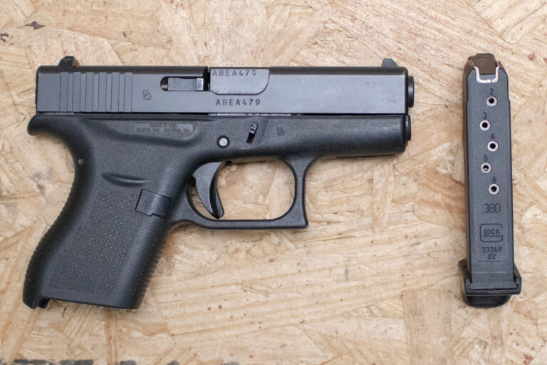 Glock Model 42 380ACP Police Trade-In Pistol