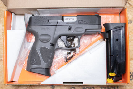 Taurus G3C 9mm Used Trade-In Pistol with Gray Frame and Three Mags