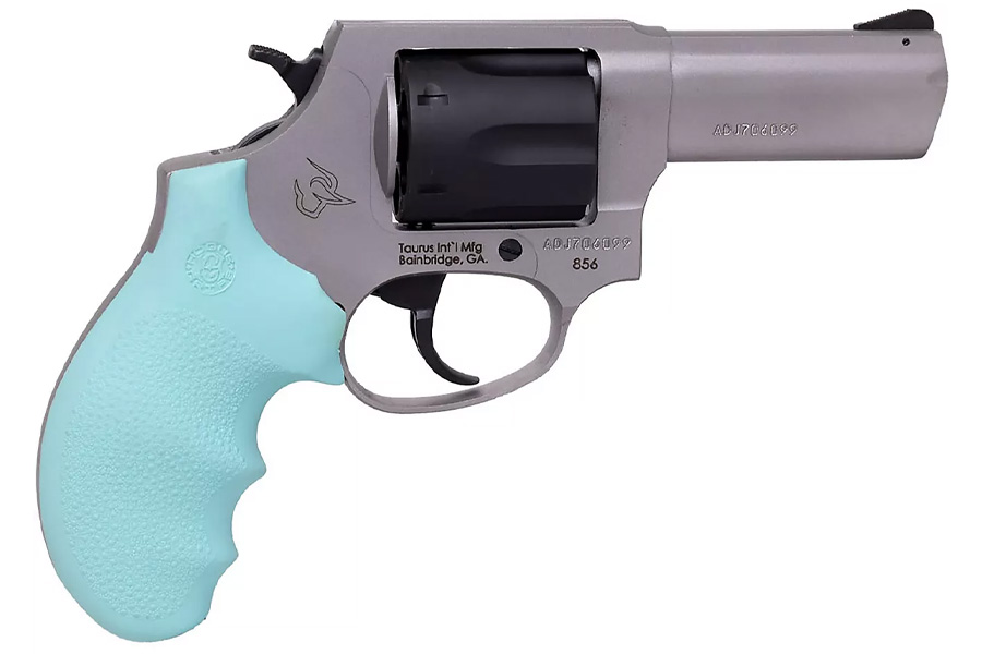 121066-default-l Taurus 856 Ultra Lite 38 Special Revolver with Cyan Polymer Grips (Blemished)