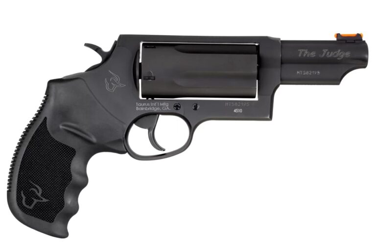 Taurus Judge 410 Gauge / 45 Colt Black Magnum Revolver with 3-inch Barrel