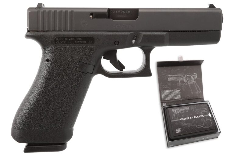 Glock 17 Gen1 Classic 9mm Pistol with Original Box Design