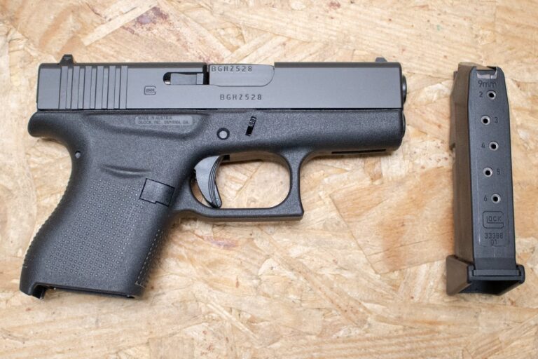Glock 43 9mm Used Trade-In Subcompact Pistol