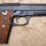 Taurus PT92AF 9mm Police Trade-In Pistol with Wood Grips