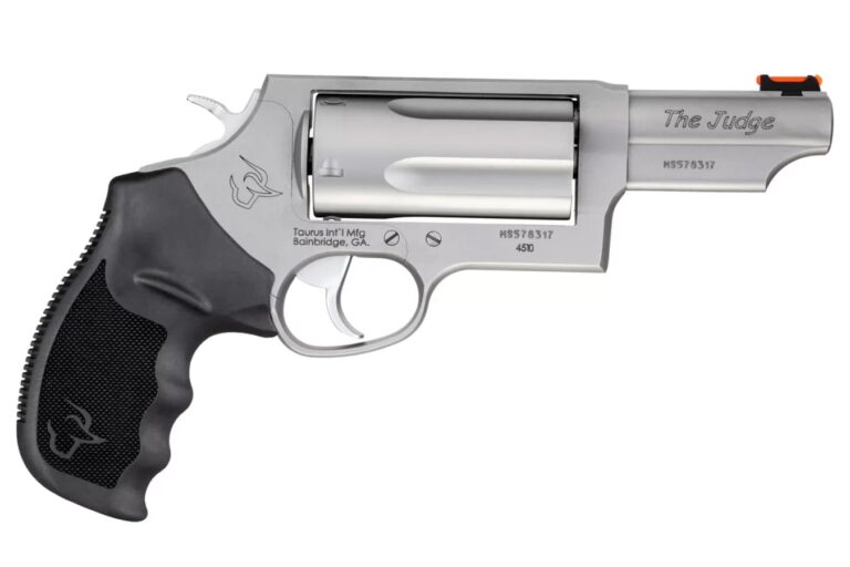 Taurus Judge 410GA/45LC Stainless Magnum Revolver with 3-inch Barrel