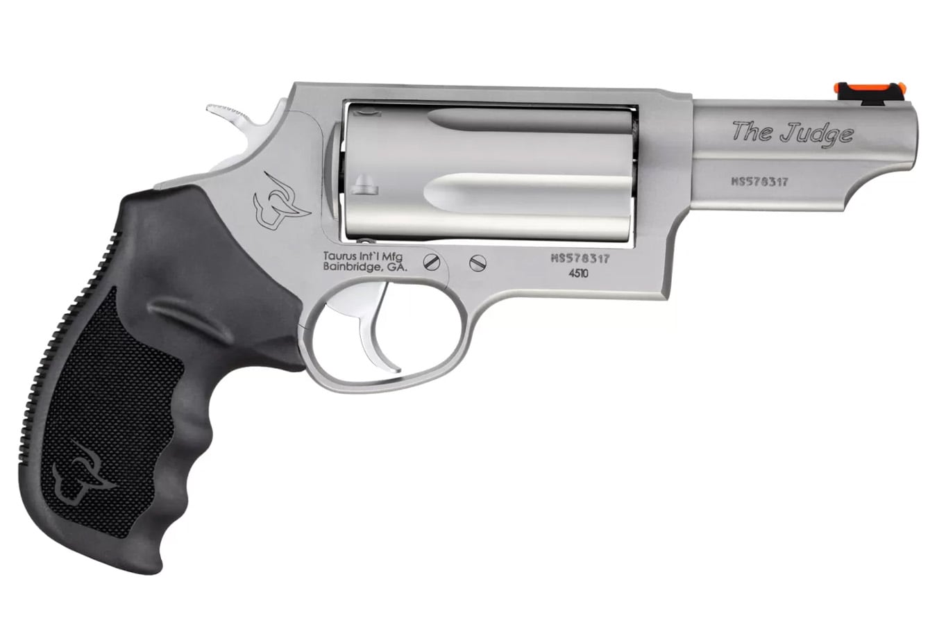 129184-default-l Taurus Judge 410GA/45LC Stainless Magnum Revolver with 3-inch Barrel