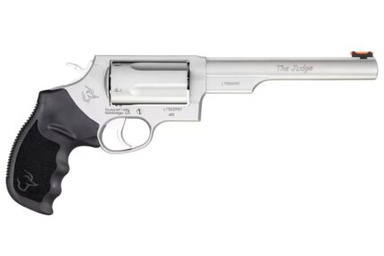 Taurus Judge 45 Colt / 410 Gauge Matte Stainless Revolver with 6.5-inch Barrel