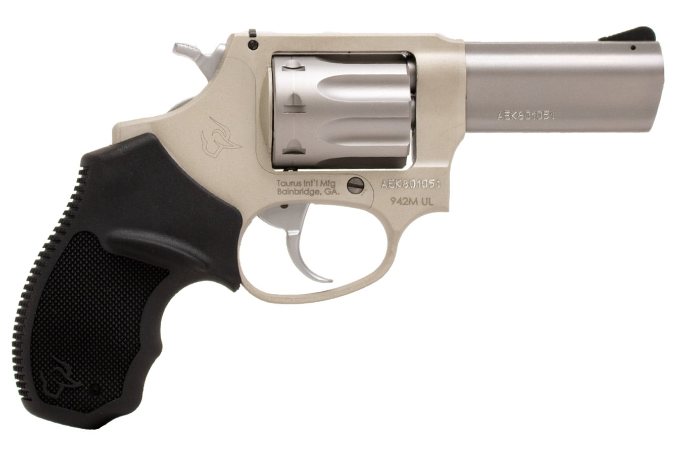 129291-default-l Taurus 942 Ultra-Lite 22WMR Revolver with Stainless Finish and 3 Inch Barrel