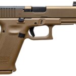 Glock 19X MOS 9mm Pistol with Threaded Barrel and Coyote Tan Finish