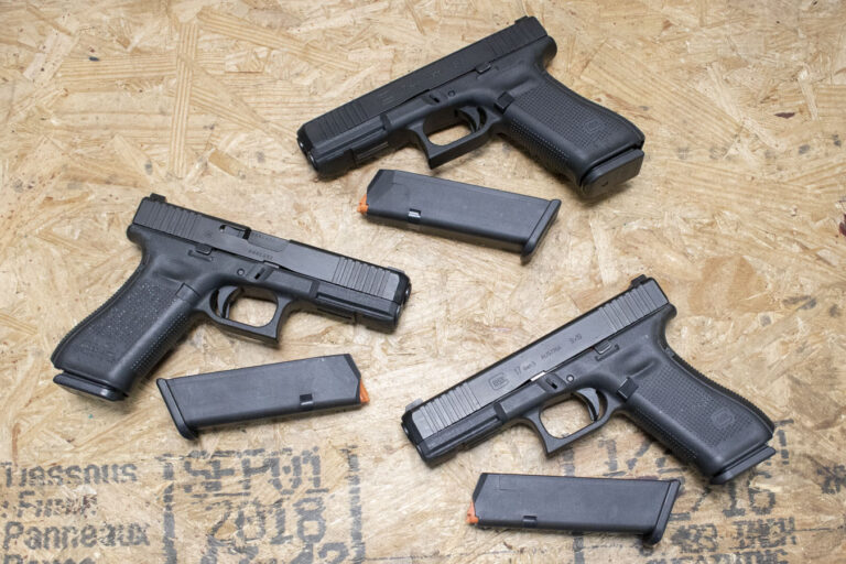 Glock 17 Gen5 9mm Police Trade-In Pistols (Good Condition)