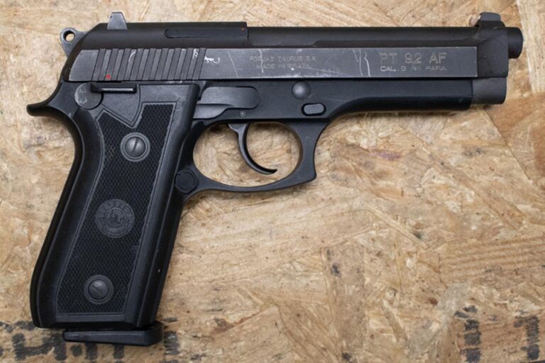 Taurus PT92 AF 9MM Police Trade-In Semi-Automatic Pist0ol with DA/SA Trigger