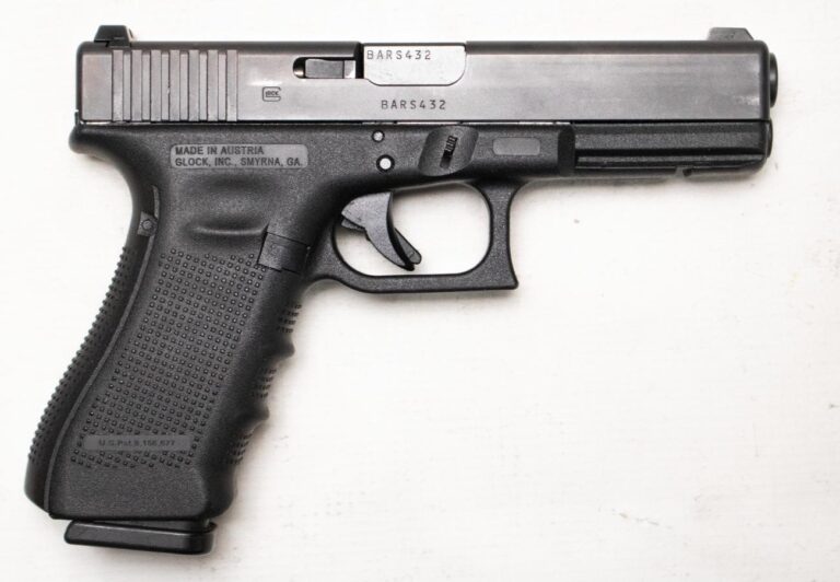 Glock 22 Gen4 40 S&W Police Trade Semi-Auto Pistol with Front Accessory Rail