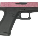 Glock 43X MOS 9mm Optic Ready Pistol with Pink Glitter Slide