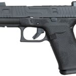 Glock 43x MOS 9mm Optic Ready Shark Coast Blackout 9mm Pistol with Threaded Barrel