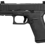 Glock 43x MOS Shark Coast Blackout 2 9mm Semi-Auto Pistol with Threaded Barrel
