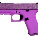 Glock 43X MOS 9mm Optic Ready Semi-Auto Pistol with Lux Purple Glitter Finish