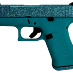 Glock 43X 9mm Semi-Auto Pistol with Calypso Blue Glitter Finish