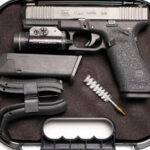 Glock 17 Gen 5 9mm Stippled Police Trade-In Pistols with Streamlight TLR-1 HL (Good Condition)