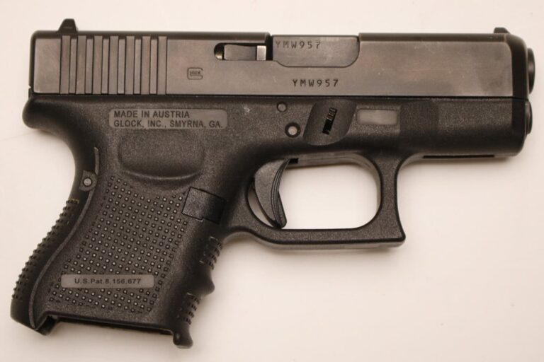Glock 27 Gen 4 40 S&W Used Police Trade-In Pistol (Magazine Not Included)