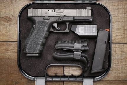 Glock 17 Gen 5 9mm Police Trade-In Pistols with Night Sights and Front Slide Serrations (Good Condition)