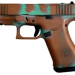 Glock 43x MOS 9mm Optic Ready Pistol with Copper Patina Cerakote Finish
