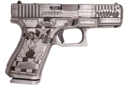 Glock 19 Gen5 9mm Semi-Auto Pistol with  P-51 Mustang WWII Finish