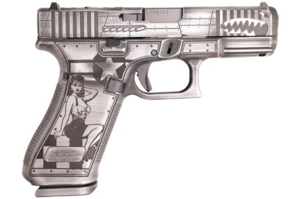 Glock 45 Gen5 MOS 9mm Optic Ready Pistol with P-51 Mustang WWII Finish