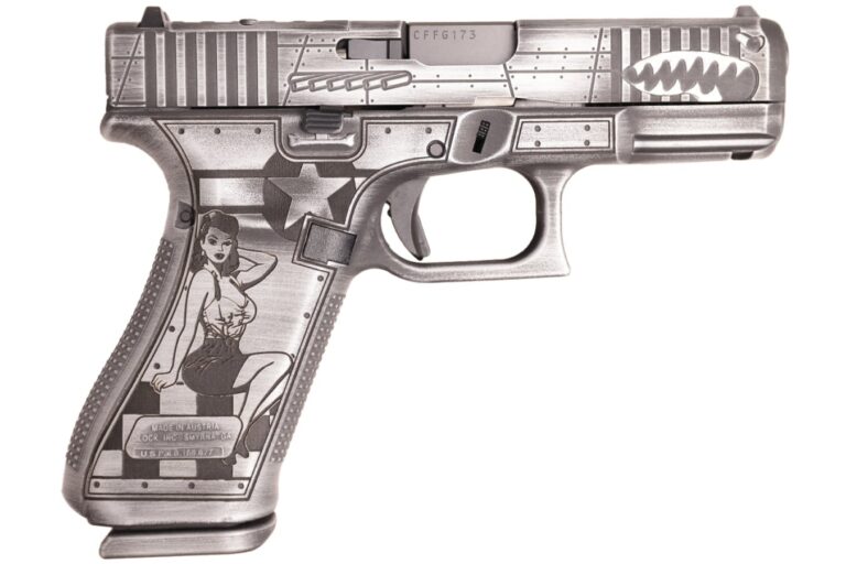 Glock 45 Gen5 MOS 9mm Optic Ready Pistol with P-51 Mustang WWII Finish